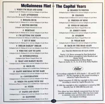 CD McGuinness Flint: The Capitol Years
