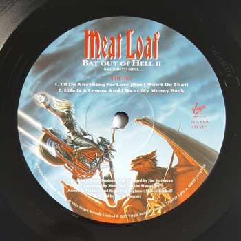 2LP Meat Loaf: Bat Out Of Hell II: Back Into Hell