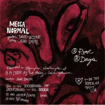 SP Mecca Normal: Rose