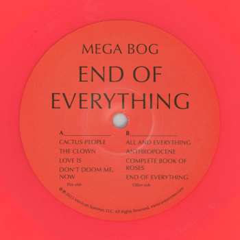 LP Mega Bog: End Of Everything CLR