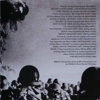 CD Megadeth: Greatest Hits: Back To The Start