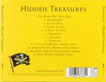 CD Megadeth: Hidden Treasures