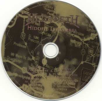 CD Megadeth: Hidden Treasures