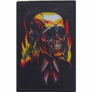 Merch Megadeth: Patch Flaming Vic