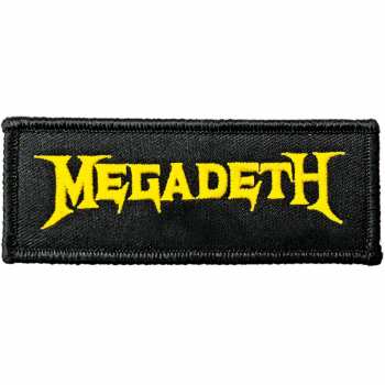 Merch Megadeth: Patch Logo Megadeth