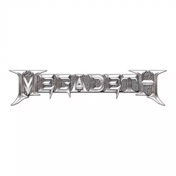 Button Chrome Logo Megadeth