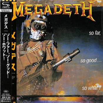 CD Megadeth: So Far, So Good...So What! LTD