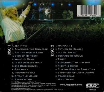CD Megadeth: Night In Buenos Aires - Shm-cd