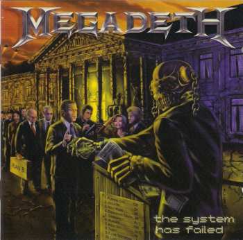 CD Megadeth: The System Has Failed