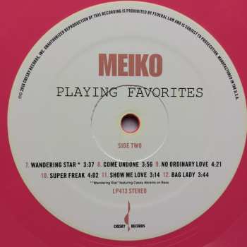 LP Meiko: Playing Favorites CLR