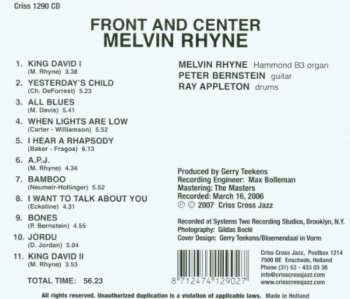 CD Peter Bernstein: Front And Center