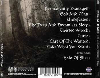 CD Meliah Rage: The Deep And Dreamless Sleep LTD