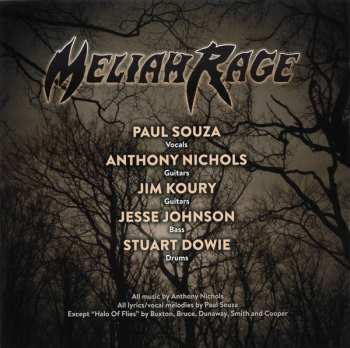 CD Meliah Rage: The Deep And Dreamless Sleep LTD