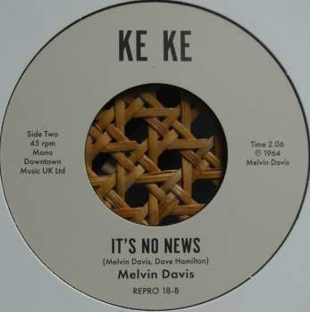 SP Melvin Davis: Wedding Bells / It's No News