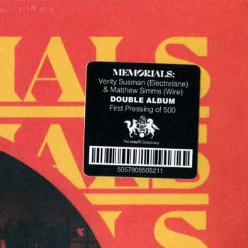 2LP Memorials: Music For Film: Tramps! & Women Against The Bomb LTD