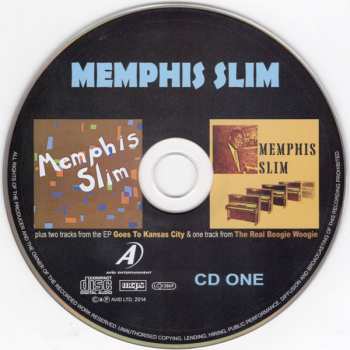 2CD Memphis Slim: Four Classic Albums Plus