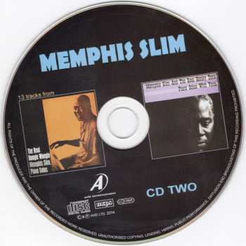 2CD Memphis Slim: Four Classic Albums Plus