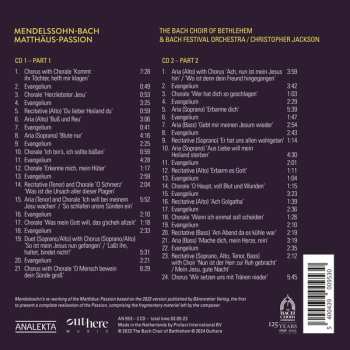2CD Johann Sebastian Bach: Matthäus-Passion