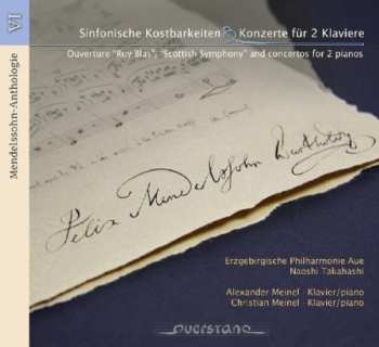 Album Mendelssohn / Erzgebirgische Philharmonie Aue: Mendelssohn Anth. Vi: Sinfonische Kostbarkeiten