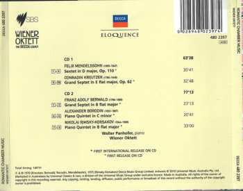 2CD Felix Mendelssohn-Bartholdy: Romantic Chamber Music