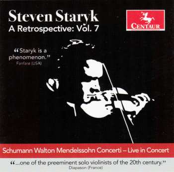 Album Mendelssohn / Staryk / Toronto Festival Orchestra: Retrospective 7