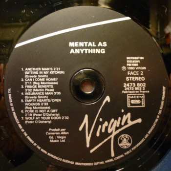 LP Mental As Anything: Get Wet