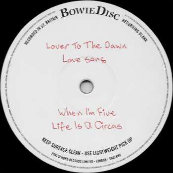 LP/Box Set David Bowie: Mercury Demos