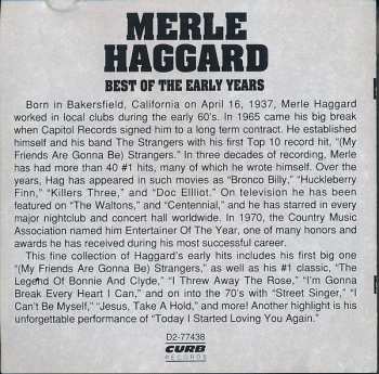 CD Merle Haggard: Best Of The Early Years