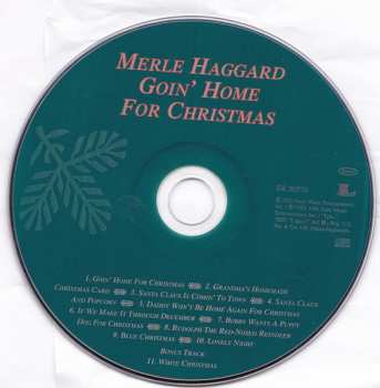 CD Merle Haggard: Goin' Home For Christmas