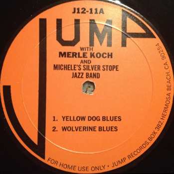 LP Merle Koch And Michele's Silver Stope Jazz Band: Merle Koch And Michele's Silver Stope Jazz Band