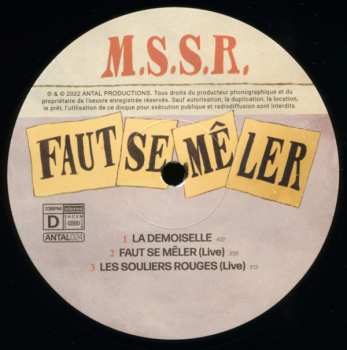 2LP Mes Souliers Sont Rouges: Faut Se Mêler