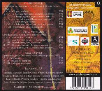 CD Olivier Messiaen: Polyphonies "Jeune France"