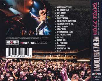 CD/DVD/Blu-ray Twisted Sister: Metal Meltdown - Live From The Hard Rock Casino Las Vegas
