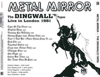CD Metal Mirror: The Dingwalls Tapes LTD