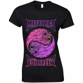 Merch Metallica: Women's T-shirt Yin Yang Purple 