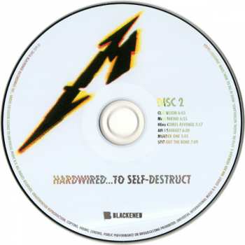3CD Metallica: Hardwired...To Self-Destruct DLX