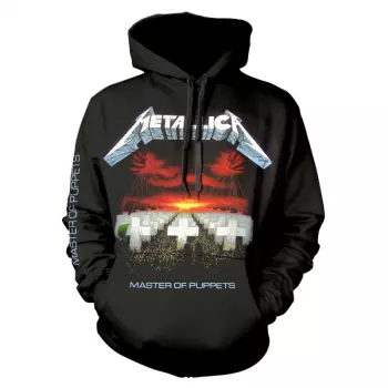 Hooded Sweatshirt Master Of Puppets Tracks