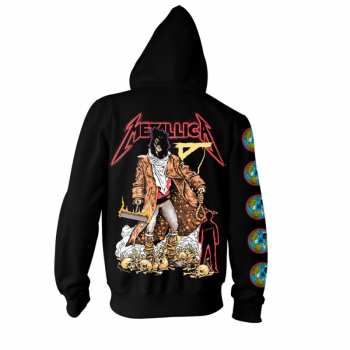 Merch Metallica: Mikina Se Zipem Executioner (the Unforgiven) S