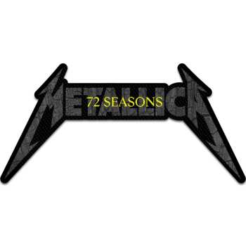 Merch Metallica: Patch 72 Seasons Charred Logo Metallica Cut Out