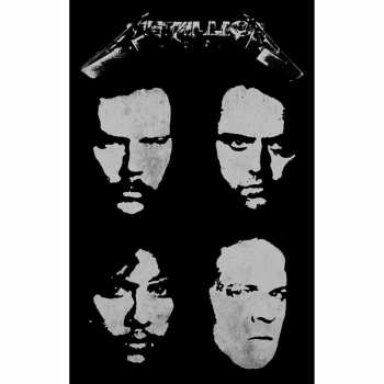 Merch Metallica: Textile Poster Black Album