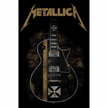 Merch Metallica: Textile Poster Hetfield Guitar