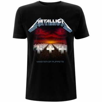 Merch Metallica: T-shirt Master Of Puppets Tracks 