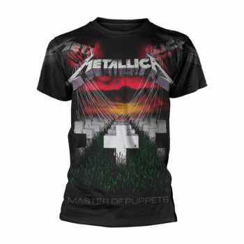 Merch Metallica: T-shirt Puppets Faded (all Over)
