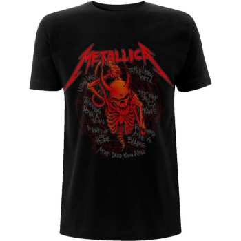 Merch Metallica: T-shirt Skull Screaming Red 72 Seasons