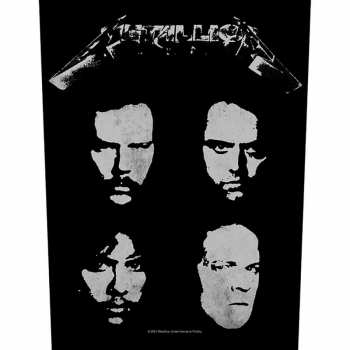 Merch Metallica: Back patch Black Album