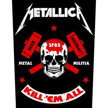 Merch Metallica: Back patch Metal Militia