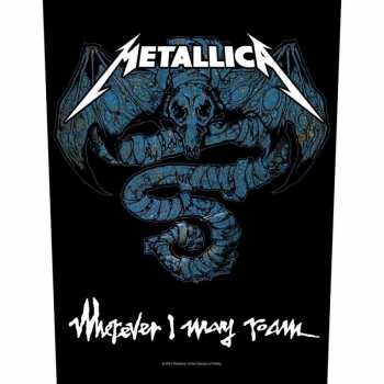 Merch Metallica: Back patch Wherever I May Roam