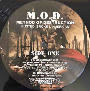 LP Method Of Destruction: Busted, Broke & American