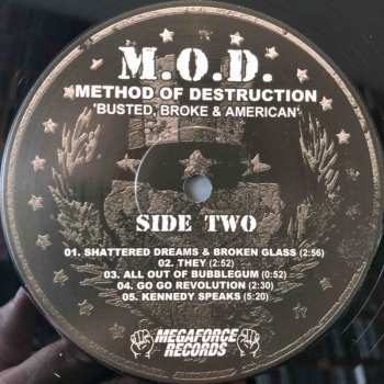 LP Method Of Destruction: Busted, Broke & American