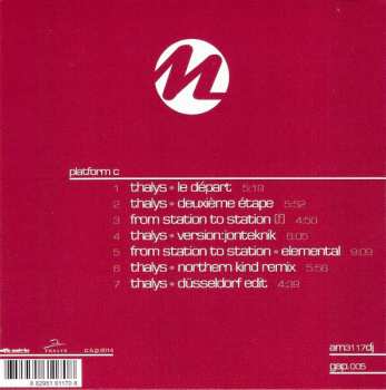 LP/CD Metroland: Thalys LTD